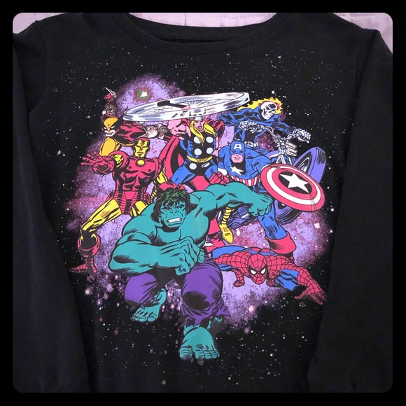 Marvel Comics long sleeve shirt - Picture 1 of 3
